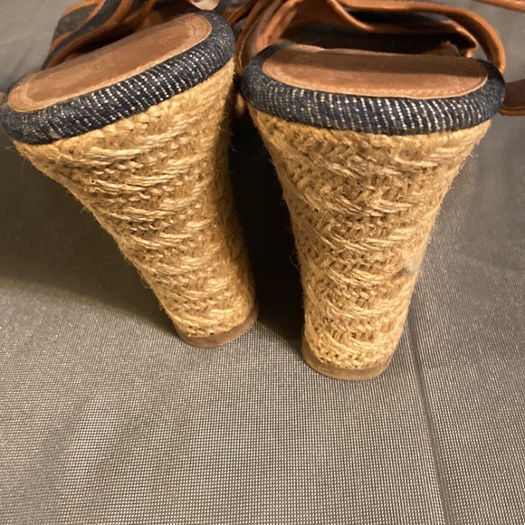 Montego Bay club wedge sandals size 9.5 - Picture 2 of 9